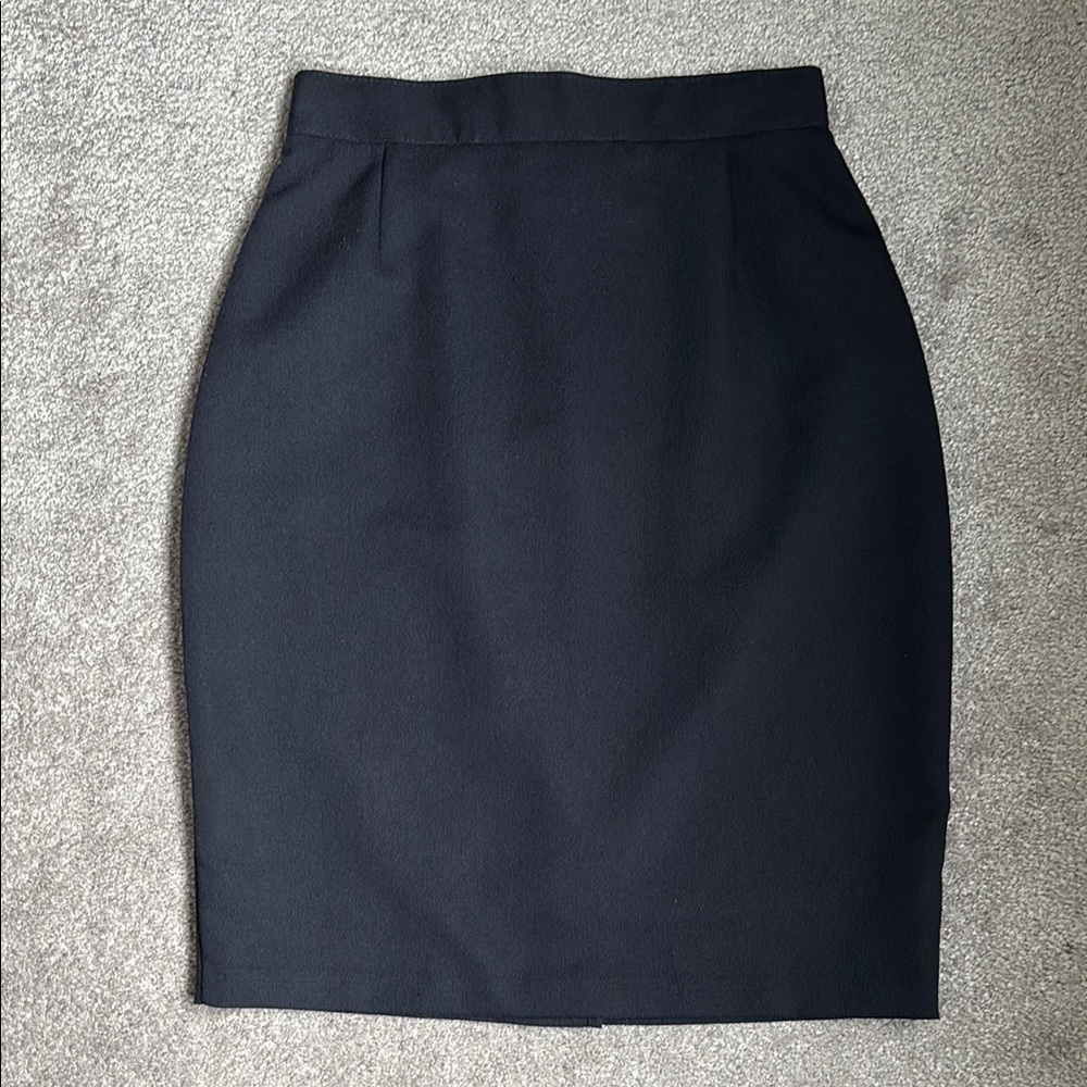 Vintage XXVI Navy Pencil Skirt